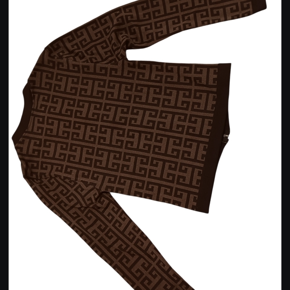 Geometric Patterned Jacket - Picture 4 of 7